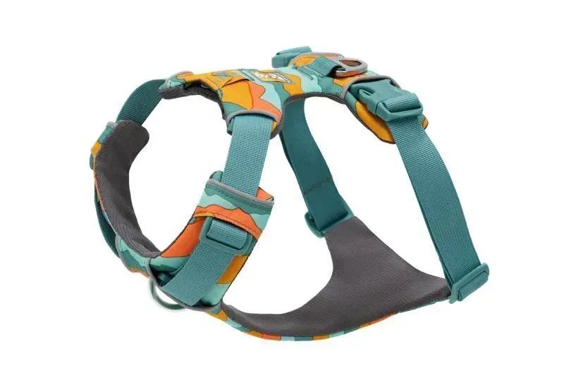Повсякденна шлейка для собак Ruffwear Front Range M 69-81 см Бірюзово-жовто гарячий 60355153 фото