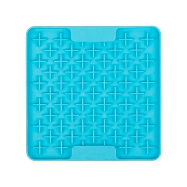 Лизальний килимок Антистрес для собак LickiMat Buddy Tuff Mini (Блакитний) 096215 фото