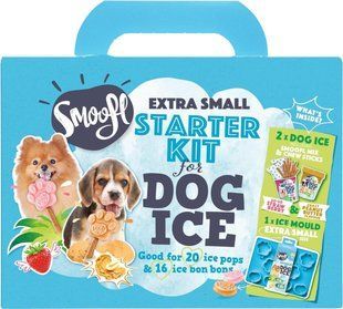 Морозива Smoofl Extra Small Starter Kit Ice Mix 20 шт зі смаком полуниці та арахісового масла 308696377 фото