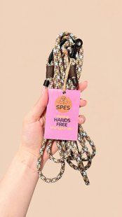 SPES повідець hands free 2в1, 6мм, 3м, XS, cold forest 3556317 фото